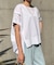 【累計7000枚突破】【サラサラ素材で涼しく着れる】ビッグ変形Tシャツ