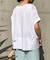 【累計7000枚突破】【サラサラ素材で涼しく着れる】ビッグ変形Tシャツ