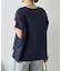 【累計7000枚突破】【サラサラ素材で涼しく着れる】ビッグ変形Tシャツ