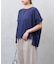 【累計7000枚突破】【サラサラ素材で涼しく着れる】ビッグ変形Tシャツ