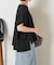 【累計7000枚突破】【サラサラ素材で涼しく着れる】ビッグ変形Tシャツ
