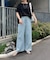 【累計7000枚突破】【サラサラ素材で涼しく着れる】ビッグ変形Tシャツ