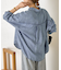 【2サイズ展開/オールシーズン着れる】テンセルデニムシャツ