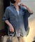 【2サイズ展開/オールシーズン着れる】テンセルデニムシャツ