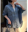 【2サイズ展開/オールシーズン着れる】テンセルデニムシャツ