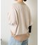 カラーブロッキングニット