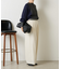 カラーブロッキングニット