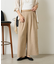 ピーチスキンタックパンツ