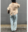 バックレースアップニット