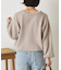 袖バルーンニット