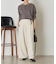 バックラインスエードカットソー