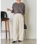 バックラインスエードカットソー