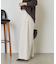 ウールライクキャタピラーパンツ