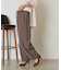 バレルレッグパンツ
