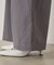 リブレイヤードパンツ