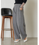 ネップツイードカーブパンツ