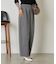 ネップツイードカーブパンツ