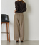 ネップツイードカーブパンツ