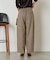 ネップツイードカーブパンツ