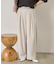 ビハイトロミカーブパンツ