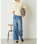 サイドフリンジデニムパンツ