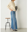 サイドフリンジデニムパンツ