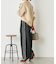 サイドフリンジデニムパンツ