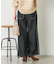 サイドフリンジデニムパンツ