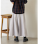 ナイロンピンタックフレアスカート