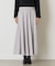 ナイロンピンタックフレアスカート