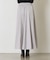 ナイロンピンタックフレアスカート
