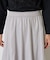 ナイロンピンタックフレアスカート
