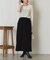【ゴムウエスト/WEB限定】ストレッチキモウナロースカート