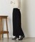 【ゴムウエスト/WEB限定】ストレッチキモウナロースカート