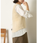 フェザーベストセットブラウス