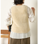 フェザーベストセットブラウス