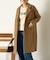 ウール混ロングコート