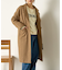 ウール混ロングコート