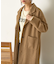 ウール混ロングコート