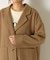 ウール混ロングコート