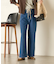 ストレートコードデニムパンツ