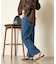ストレートコードデニムパンツ