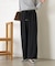 【2サイズ展開/WEB限定カラー有】トロミイージーパンツ