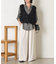 【重ねるだけで主役】リボンフリンジベスト