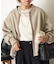 【あったか/上品】バックラッフルジャケット