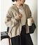 【あったか/上品】バックラッフルジャケット
