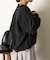 【あったか/上品】バックラッフルジャケット
