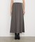 【ウエストゴム/楽チン】ワッシャーツイルロングスカート