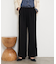 【ゆるっと美シルエット】ウエストギャザーワイドパンツ