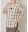 【好評につき再入荷！】オンブレーチェックダブルシャツ